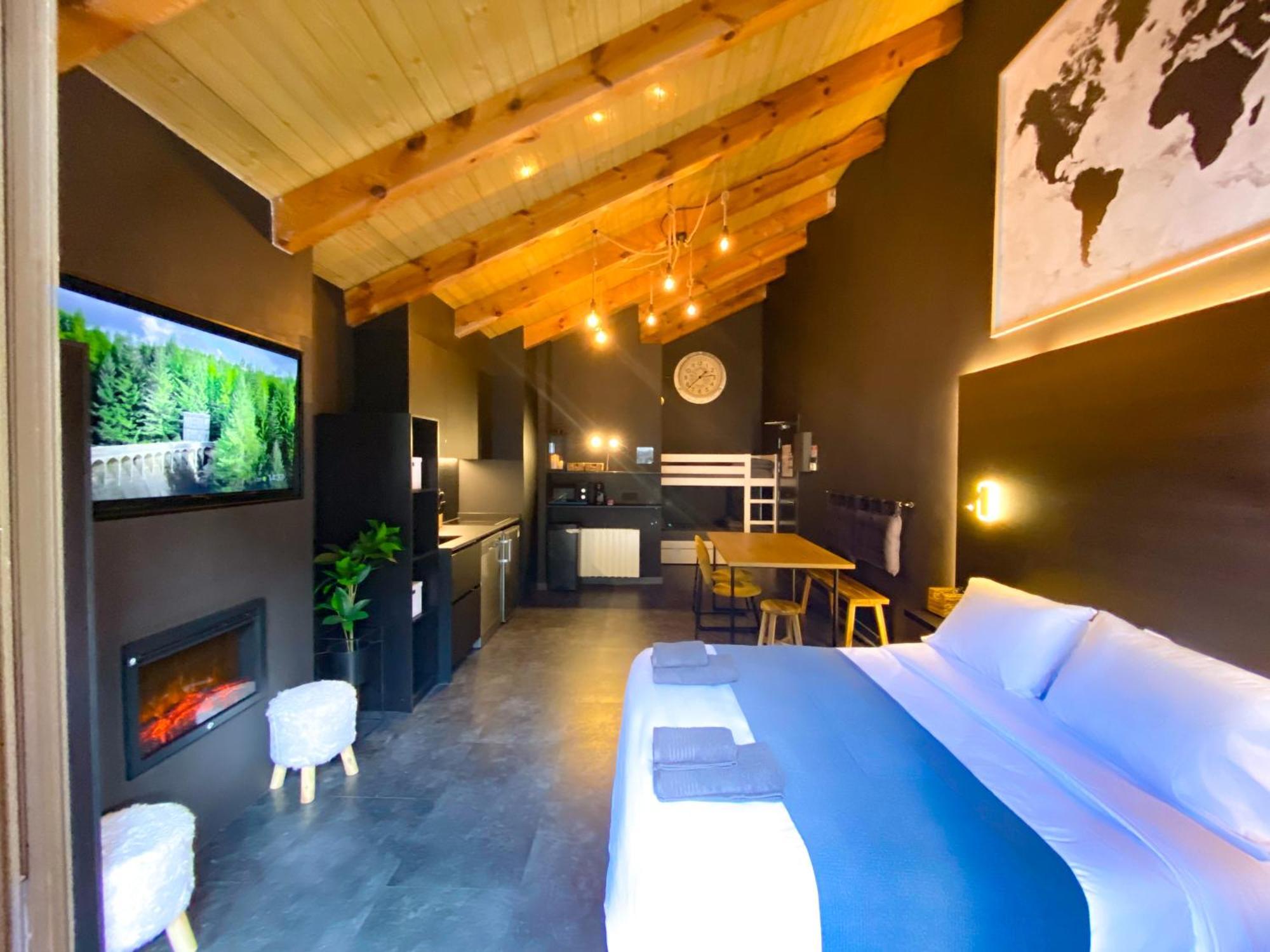 Modern Black Penthouse En Valle De Incles - Parking Gratis L By Bonesvacances Apartament *