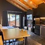 Modern Black Studio Penthouse En Valle De Incles - Parking Gratis L By Bonesvacances