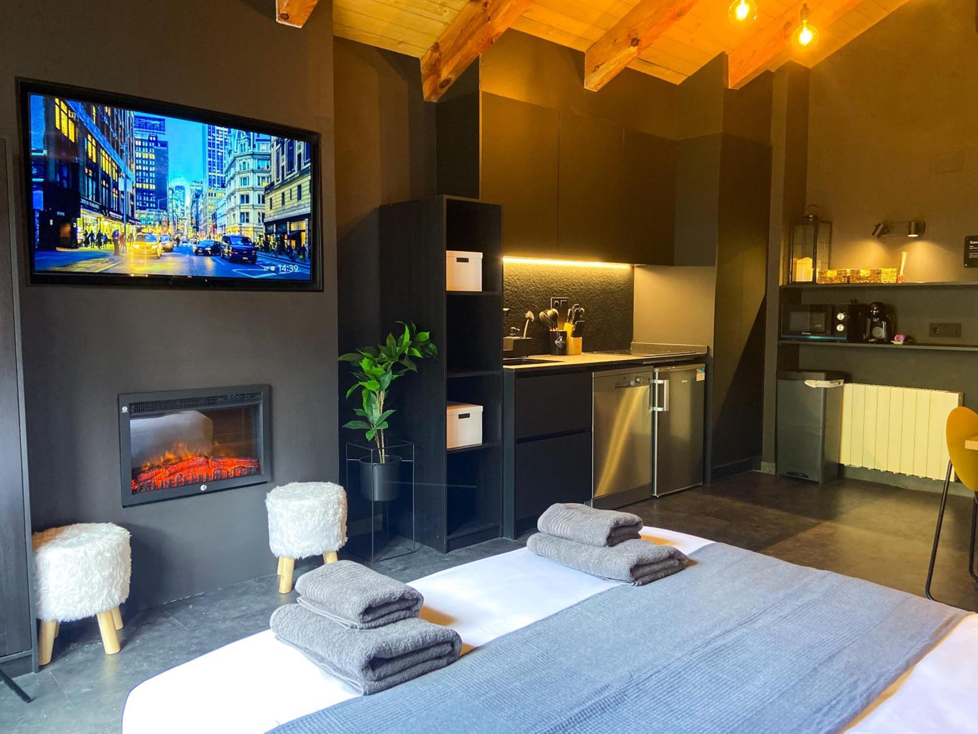 Apartamento Modern Black Penthouse En Valle De Incles - Parking Gratis L By Bonesvacances *